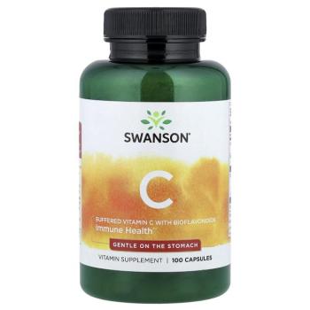 Swanson pufferelt C-vitamin bioflavonoidokkal, 100 kapszula kép