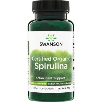 Swanson Spirulina, 180 tabletta kép