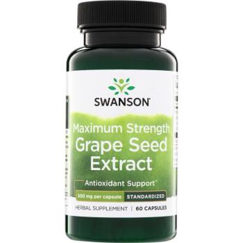 Swanson Szőlőmag kivonat, Maximum Strength, 60 kapszula kép