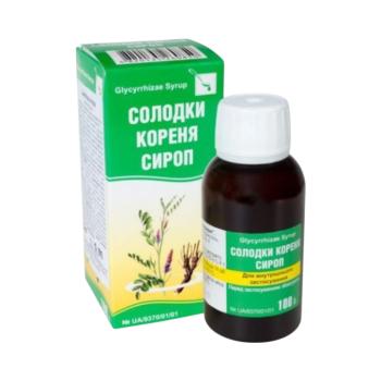 Ternopharm édesgyökér-szirup köhögés és rekedtség esetén - 100 g kép