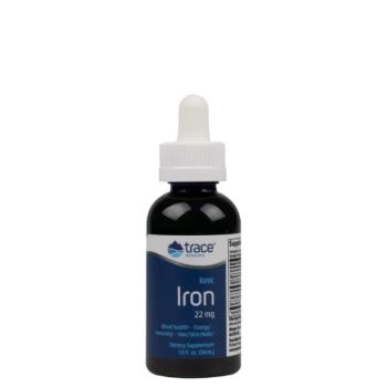 Trace Minerals Ionic Iron, Ionized Iron, 22 mg, 56 ml kép
