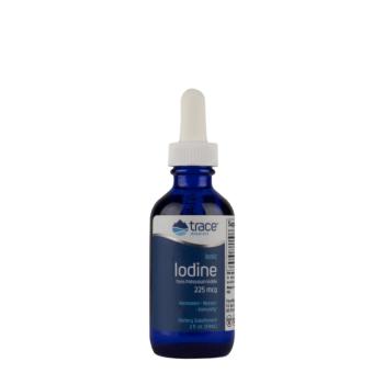Trace Minerals ionos jód, ionizált jód, 225 mcg, 59 ml kép