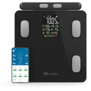 TrueLife FitScale W8 BT, fekete
