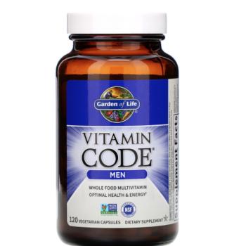 Vitamin Code Men (multivitamin férfiaknak) - 120 növényi kapszula kép