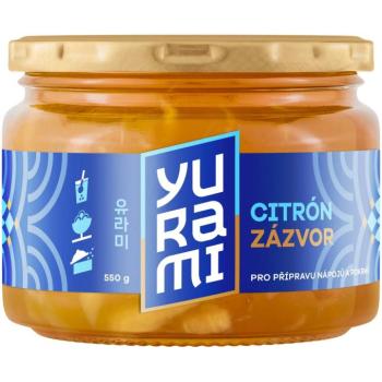YURAMI citrom és gyömbér szirup, 550g kép