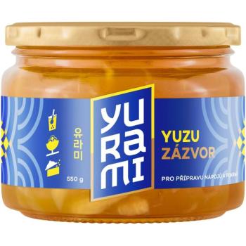 YURAMI yuzu és gyömbér szirup, 550g kép