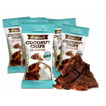 Zsebbe való kókuszchips - Kakaó (6db.) kép
