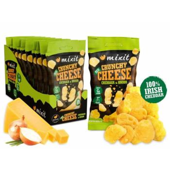 Zsebbe való ropogós sajt - Ír cheddar & hagyma (10db.) kép