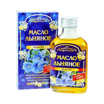 100% lenmagolaj, hidegen sajtolt, szűz - Specialist - 100 ml Kötet: 100 ml kép