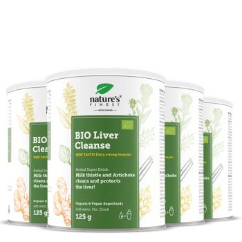100% Máriatövis + Articsóka | 4x Liver Cleanse a Nature's Finest-től | Vegán Májregeneráló Termék kép