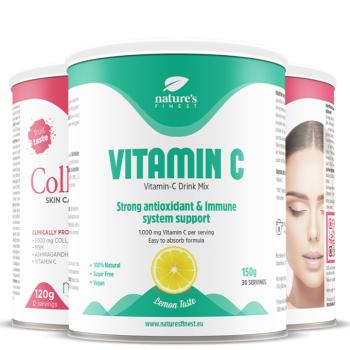 2x Collagen SkinCare + Vitamin C | Naticol hal kollagén + C-vitamin a sima, feszes bőrért | rugalmasság és ragyogás kép