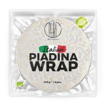 5+1 INGYENES: BrainMax Pure® Piadina Wrap BIO, 4 db