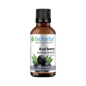 Acai bogyó tinktúra cseppek - 50 ml - Bioherba kép