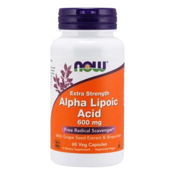 Alpha Lipoic Acid 600mg 60Veg Caps kép