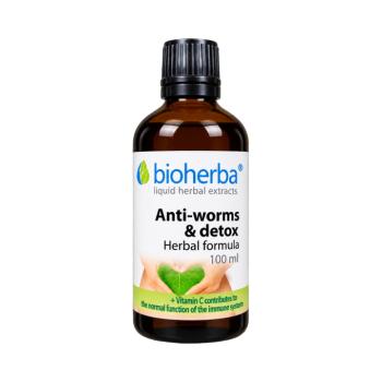 Anti-worms & Detox gyógynövény-komplex – 100 ml – Bioherba kép