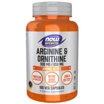 Arginine & Ornithine 500/250 mg - 100 Capsules kép