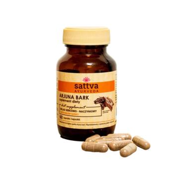 Arjuna kéregkivonat kapszula - 60 db - Sattva Ayurveda kép