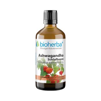 Ashwagandha cseppek – tinktúra – 50 ml – Bioherba kép