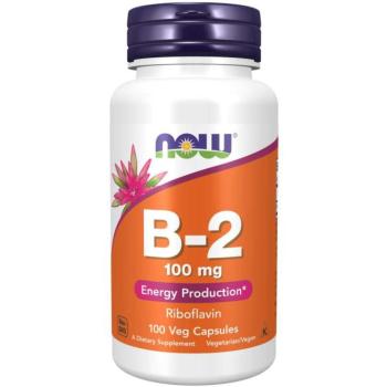B-2 (Riboflavin) 100mg - 100 Veg Capsules kép