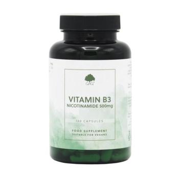 B3-vitamin (nicotinamid) 500mg 120db kapszula – G&G kép
