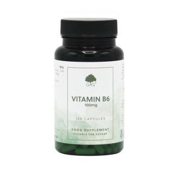 B6-vitamin 100mg 120 kapszula – G&G kép