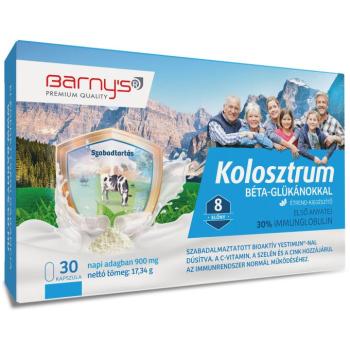 Barnys Kolosztrum + béta-glükán, 30 kapszula kép