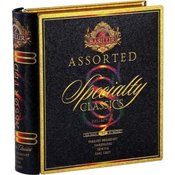 Basilur Book Assorted Specialty, fém doboz, 32 filteres tea kép
