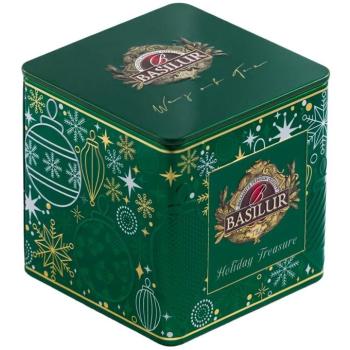 BASILUR Festive Treats Holiday Treasure, fémdobozos, 75 g kép