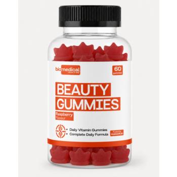 Beauty Gummies – biotinnal, cinkkel és vitaminokkal dúsított gumicukorkák 60 gummies kép