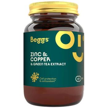 Beggs Zinc + Copper + Green tea extract, 60 db kép