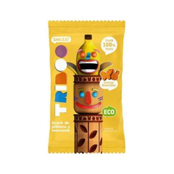 BIO 100% gyümölcsből készült puha cukorka alma és banán 25g kép
