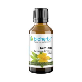 Bioherba Damiána cseppek – tinktúra – 50 ml kép