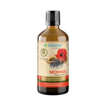 Bioherba hidegen sajtolt mákolaj – 100 ml kép