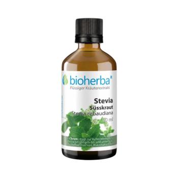 Bioherba Stevia cukros cseppek – tinktúra krómmal – 50 ml kép