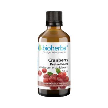 Bioherba vörösáfonya (Preiselbeere) cseppek – tinktúra – 50 ml kép