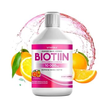Biotin 10 000 mikrogramm 500 ml - Vitateka kép