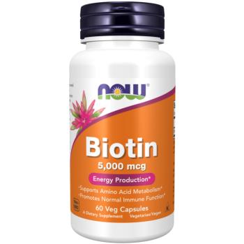 Biotin 5000 mcg - 60 Veg Capsules