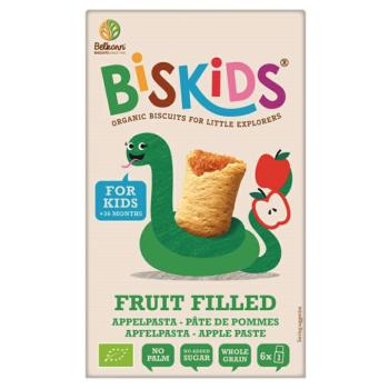 BISkids - BIO puha gyereksüti almapürével hozzáadott cukor nélkül, 33% gyümölcs 36M+, 120g kép