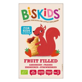 BISkids puha gyerek keksz eperpürével, 120 g kép