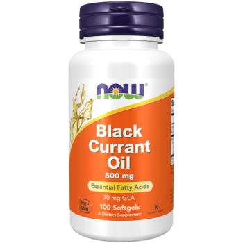 Black Currant Oil 500 mg 100 Softgels / Fekete ribizli kép