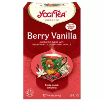 Bogyós gyümölcsös bio tea vaníliával - Yogi Tea kép