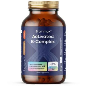 BrainMax Activated B-Complex, 90 növényi kapszula kép