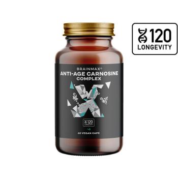 BrainMax Anti-Age Carnosine komplex, karnozin komplex, 60 kapszula kép