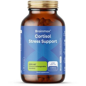 BrainMax Cortisol Stress Support, 30 db növényi kapszula kép