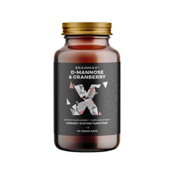 BrainMax D-Mannose & Cranberry, 90 db növényi kapszula kép