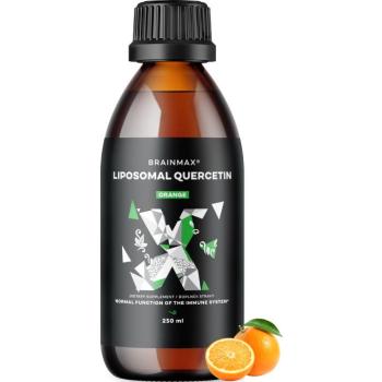 BrainMax folyékony liposzómás kvercetin, narancs, 250 mg, 250 ml kép
