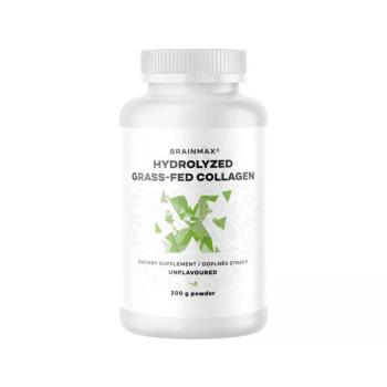 BrainMax hidrolizált GrassFed kollagén (fűvel táplált tehenekből származó kollagén), 200 g kép