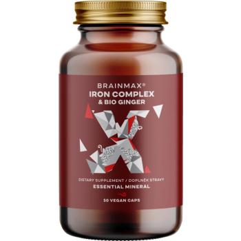 BrainMax Iron Complex vas-biszglicinát 25 mg, 50 növényi kapszula kép