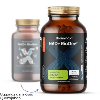 BrainMax NAD+ RiaGev, 750 mg, 100 növényi kapszula kép