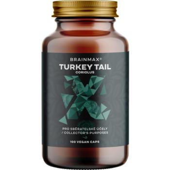BrainMax pulykafark (Coriolus) kivonat, 500 mg, 100 növényi kapszula kép